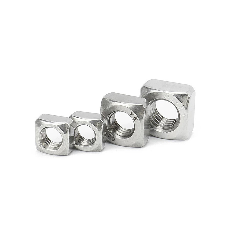 DIN 562 Paslanmaz Çelik Kare İnce Somunlar