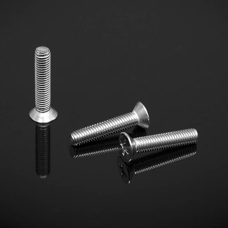 DIN965 90° Havşa Başlı Düz Başlı Vidalar, H Tipi Çapraz Gömmeli DIN965 90° Havşa Başlı Düz Başlı Vidalar, H Tipi Çapraz Gömmeli